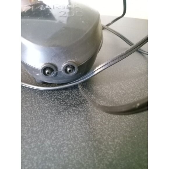 Marina 200 Dual Outlet Air Pump – Quiet, Powerful – Up to 60 Gal Aquariums - Picture 2 of 3